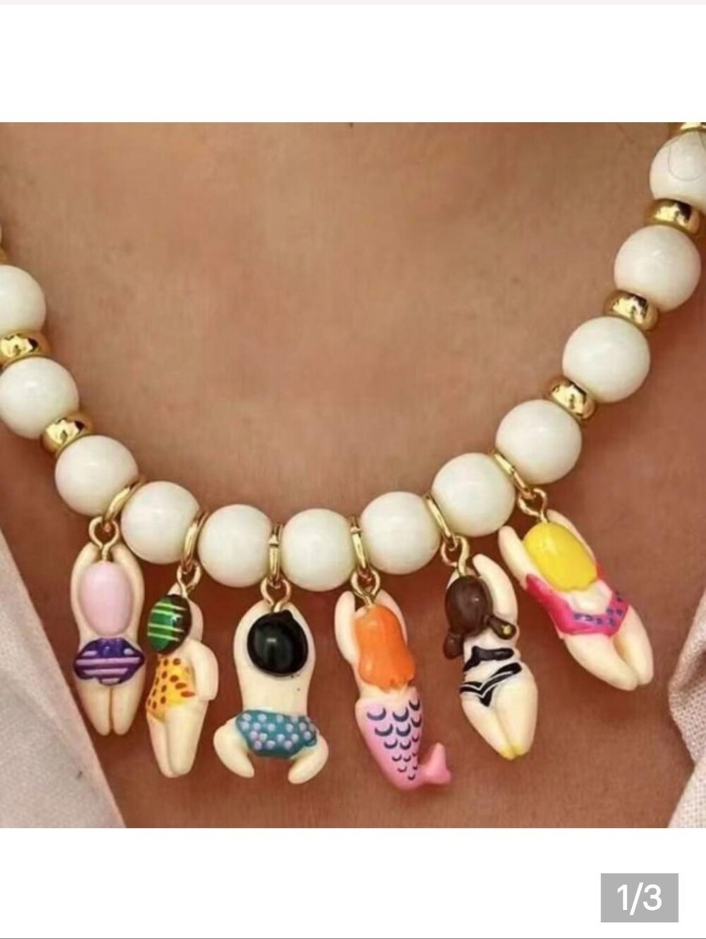 ZARA Beach Babes Necklace NWOT, Lowest Price On Posh By $20!